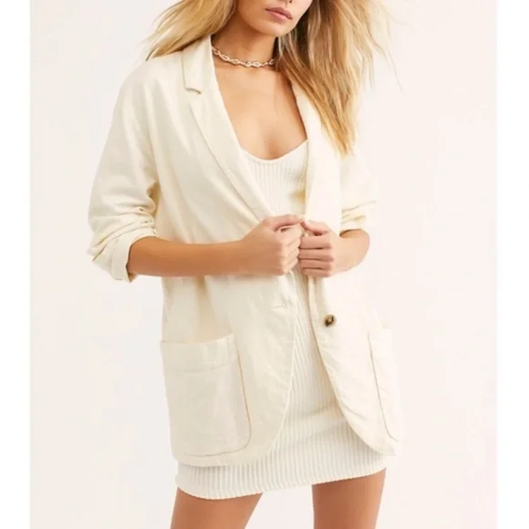 Free People Simply Perfect Blazer